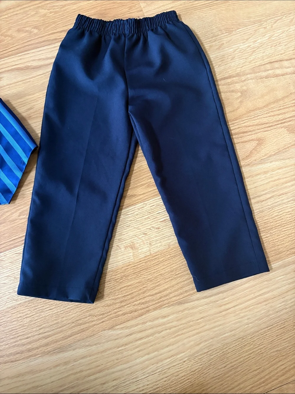 Navy and Royal Blue Boys' Two-Piece Matching Vest & Pants Set